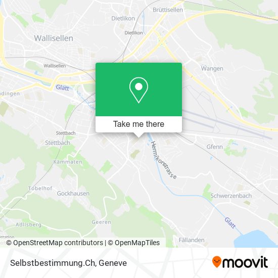 Selbstbestimmung.Ch map