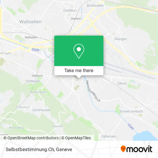 Selbstbestimmung.Ch map