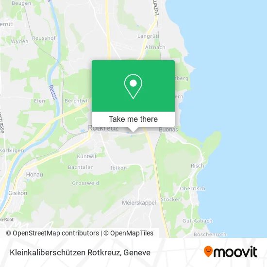 Kleinkaliberschützen Rotkreuz map