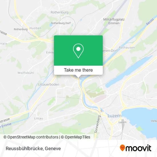 Reussbühlbrücke map