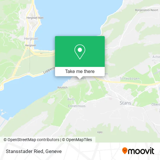 Stansstader Ried map