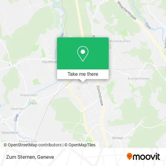 Zum Sternen map