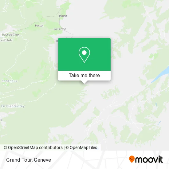 Grand Tour map