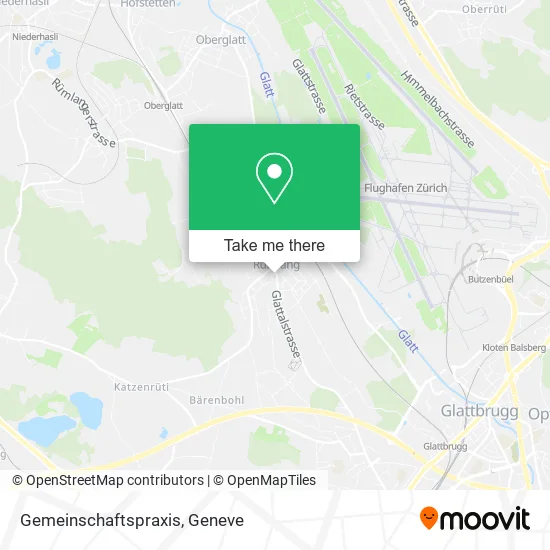 Gemeinschaftspraxis map