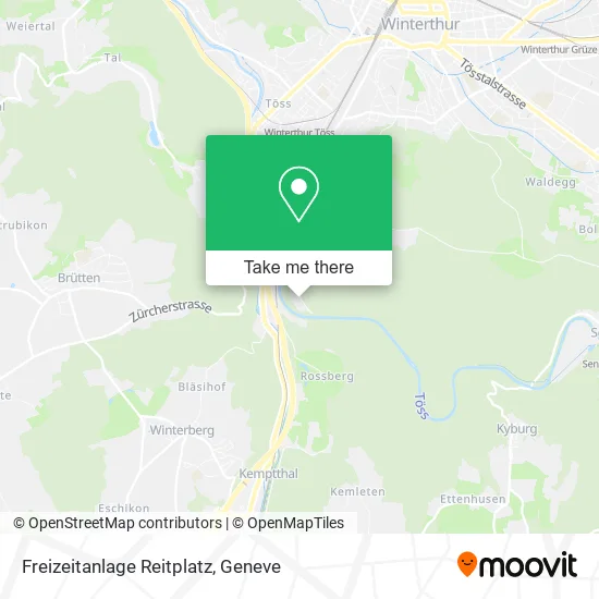 Freizeitanlage Reitplatz map