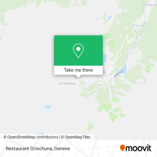 Restaurant Grischuna map