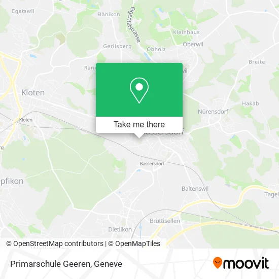 Primarschule Geeren map