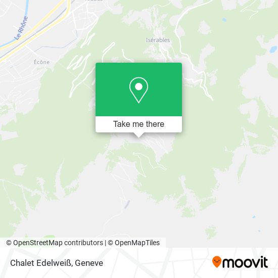 Chalet Edelweiß map