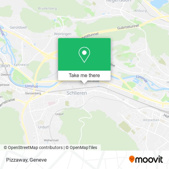 Pizzaway map