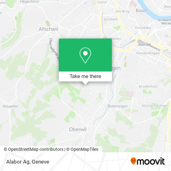 Alabor Ag map