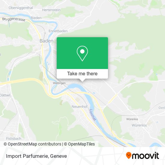 Import Parfumerie map
