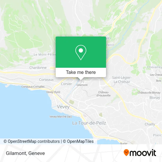 Gilamont map