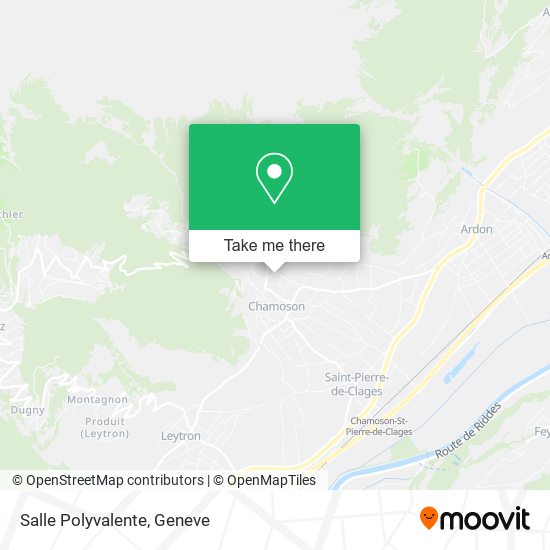 Salle Polyvalente map