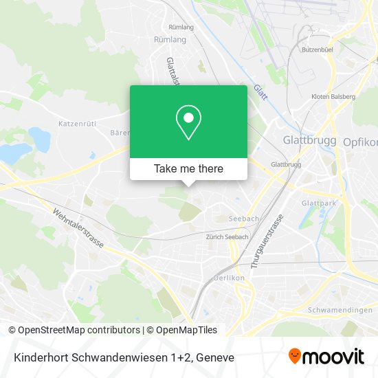 Kinderhort Schwandenwiesen 1+2 map