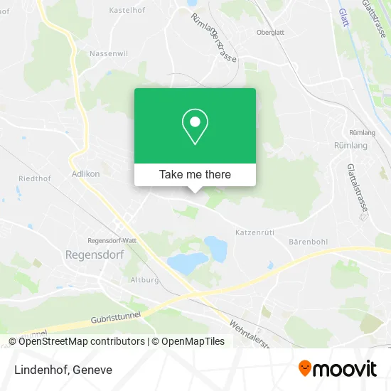 Lindenhof map