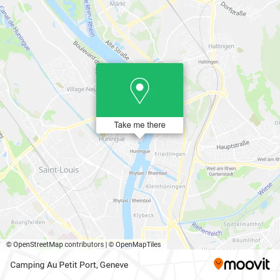 Camping Au Petit Port map