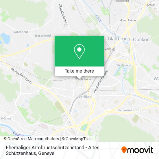 Ehemaliger Armbrustschützenstand - Altes Schützenhaus map