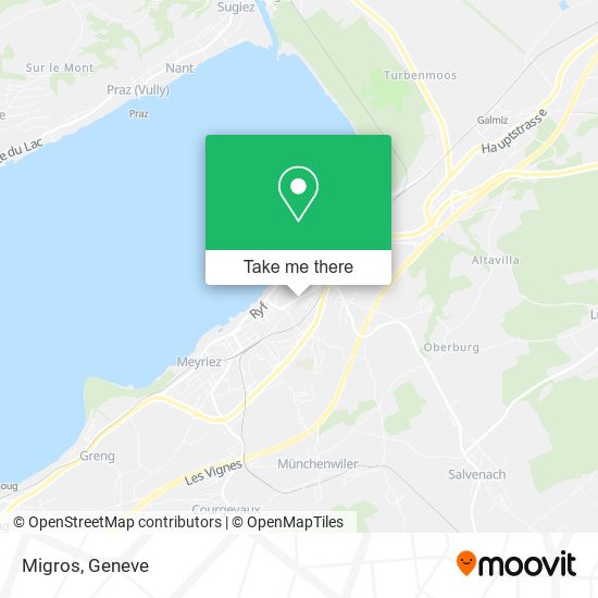 Migros map