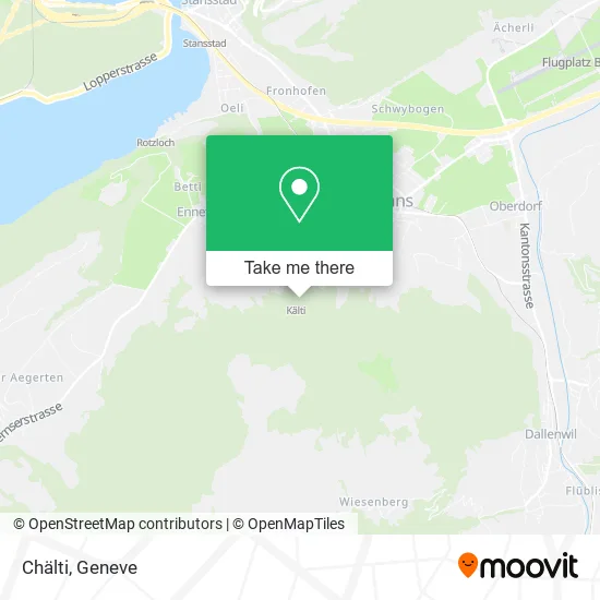 Chälti map