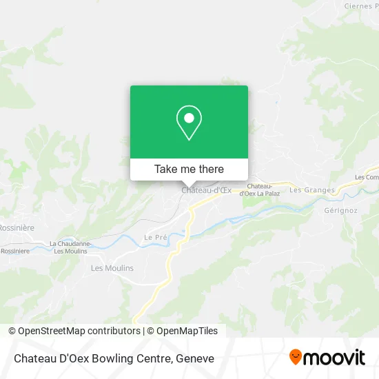 Chateau D'Oex Bowling Centre map