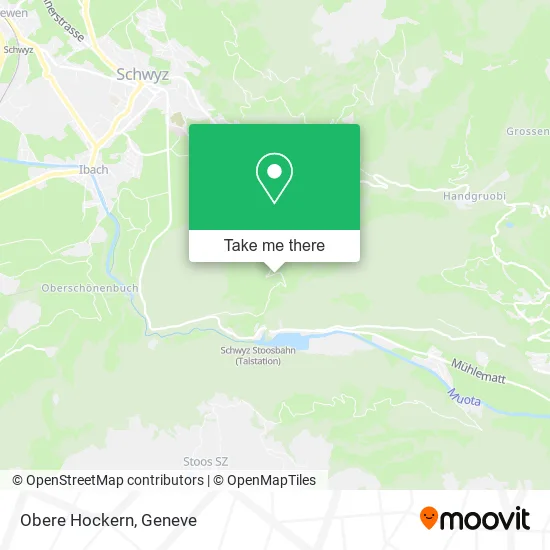 Obere Hockern map
