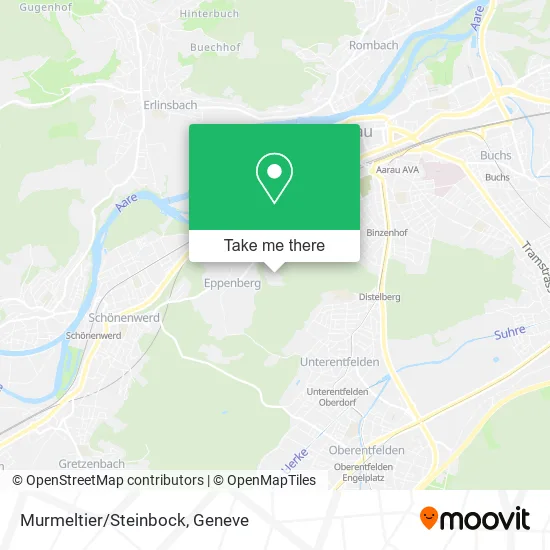 Murmeltier/Steinbock map