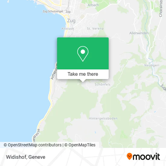 Widishof map