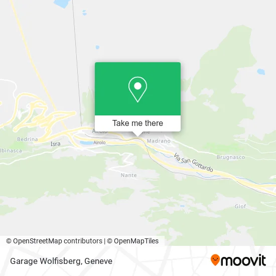 Garage Wolfisberg map