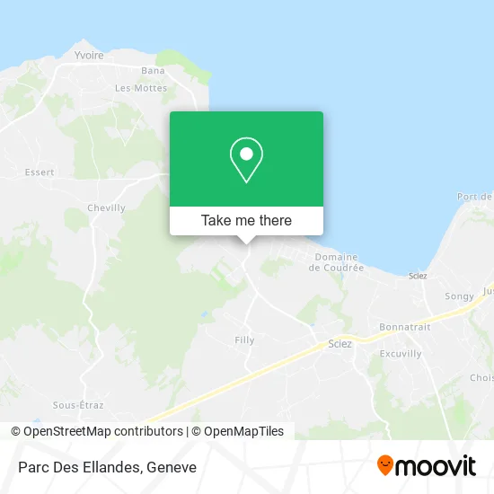 Parc Des Ellandes map