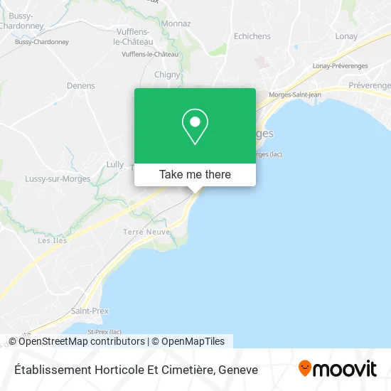 Établissement Horticole Et Cimetière map