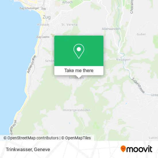Trinkwasser map