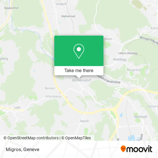 Migros map