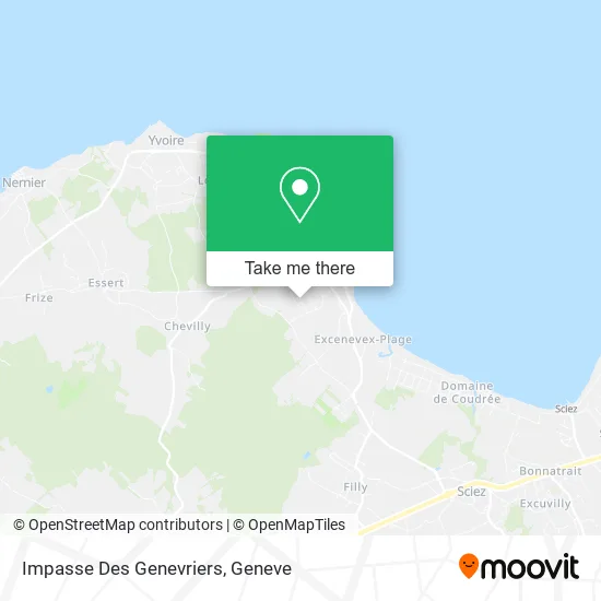 Impasse Des Genevriers map