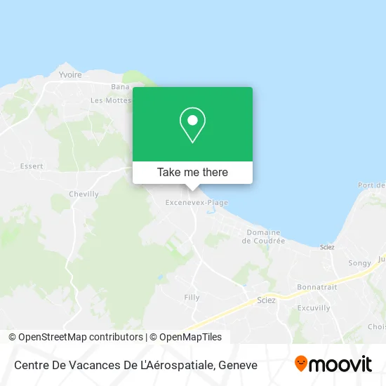 Centre De Vacances De L'Aérospatiale map