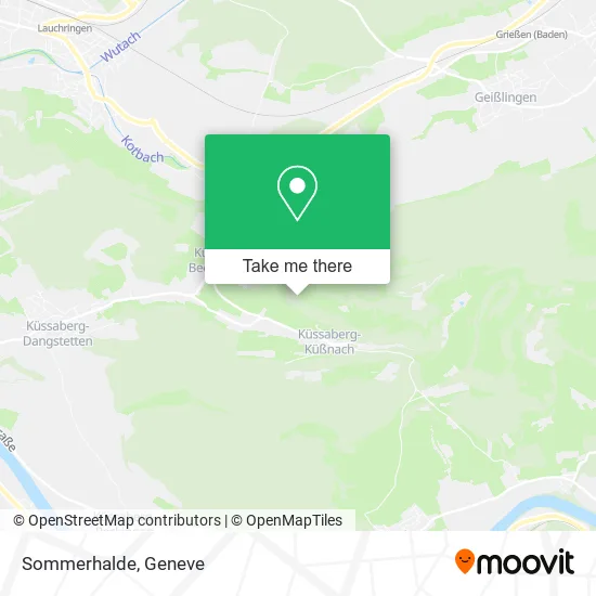 Sommerhalde map