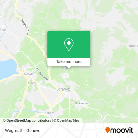 Wegmattli map