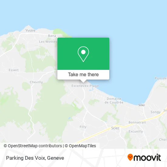 Parking Des Voix map