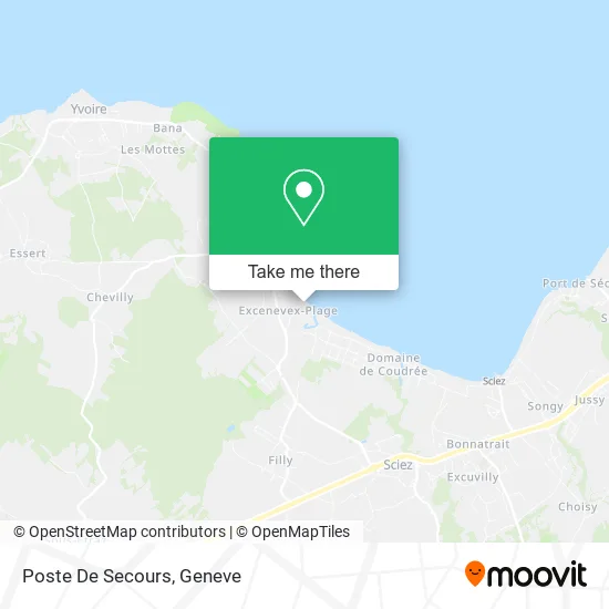 Poste De Secours map