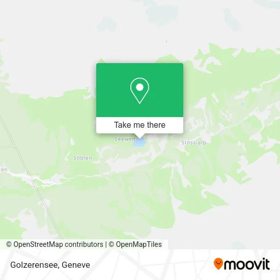 Golzerensee map