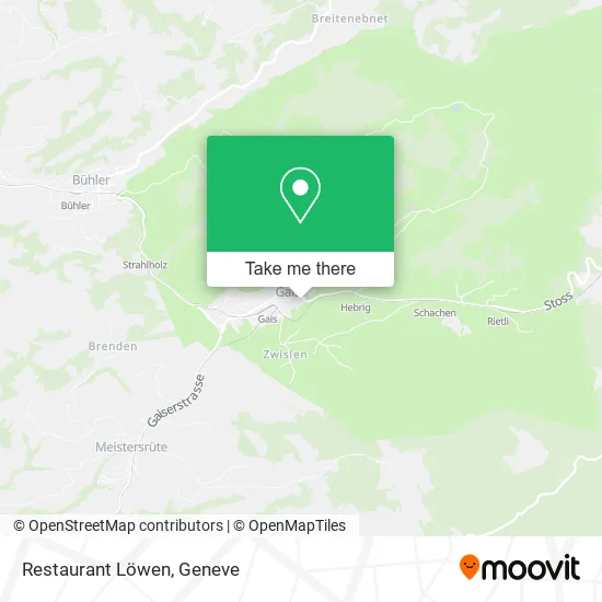 Restaurant Löwen map