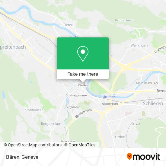 Bären map