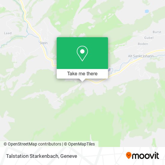 Talstation Starkenbach plan