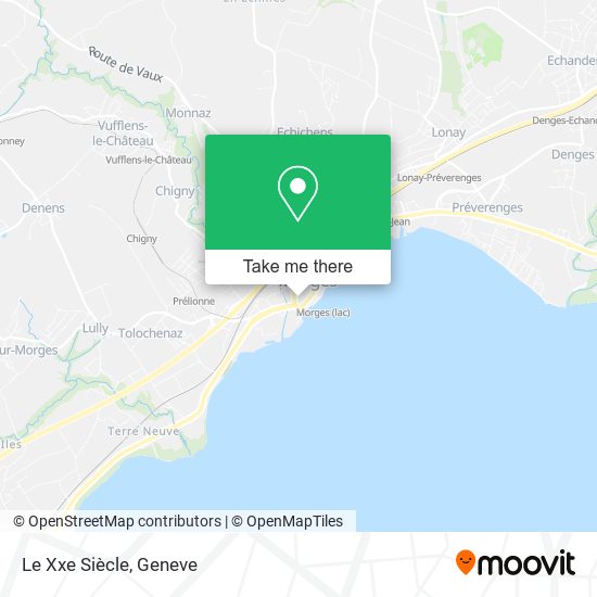 Le Xxe Siècle map