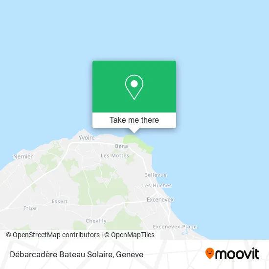 Débarcadère Bateau Solaire map
