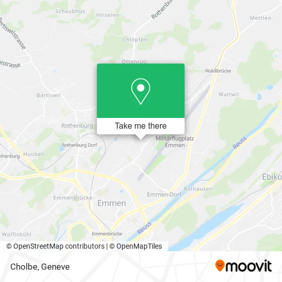 Cholbe map