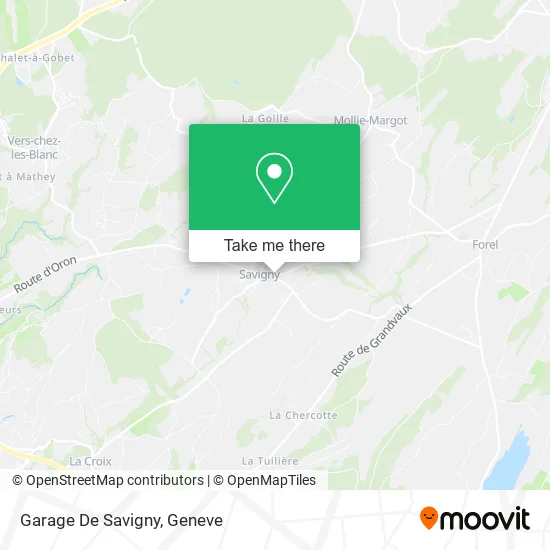 Garage De Savigny map