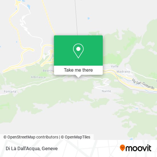 Di Là Dall'Acqua map