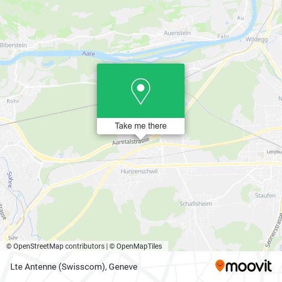 Lte Antenne (Swisscom) map