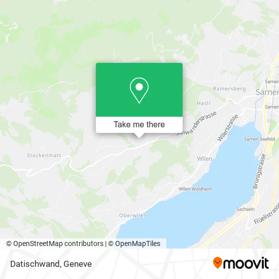 Datischwand map