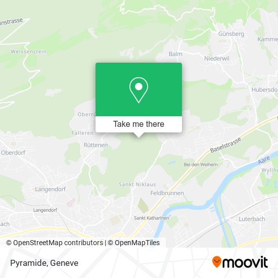 Pyramide map